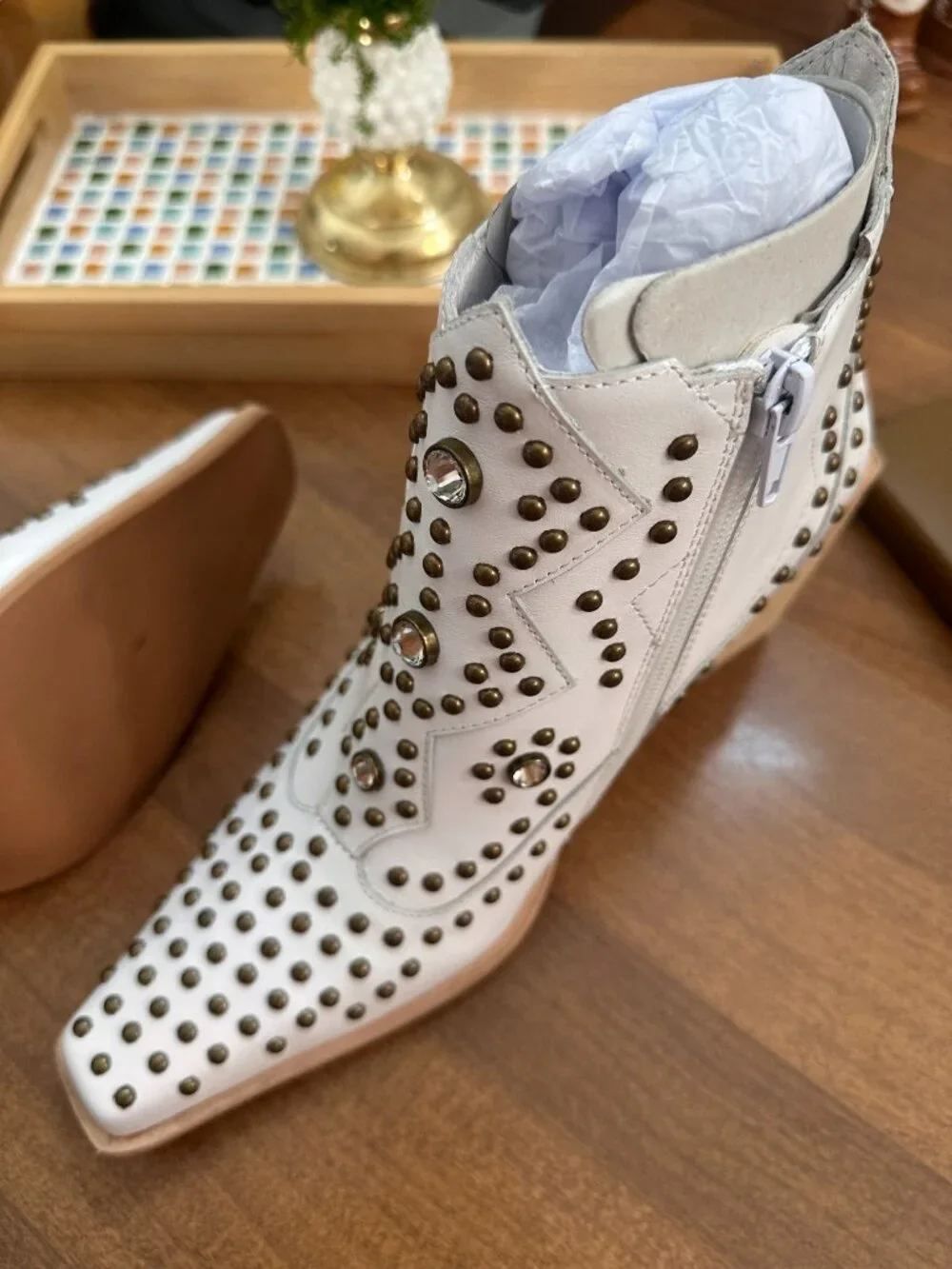 Jeffrey Campbell Show Pony Ankle Booties